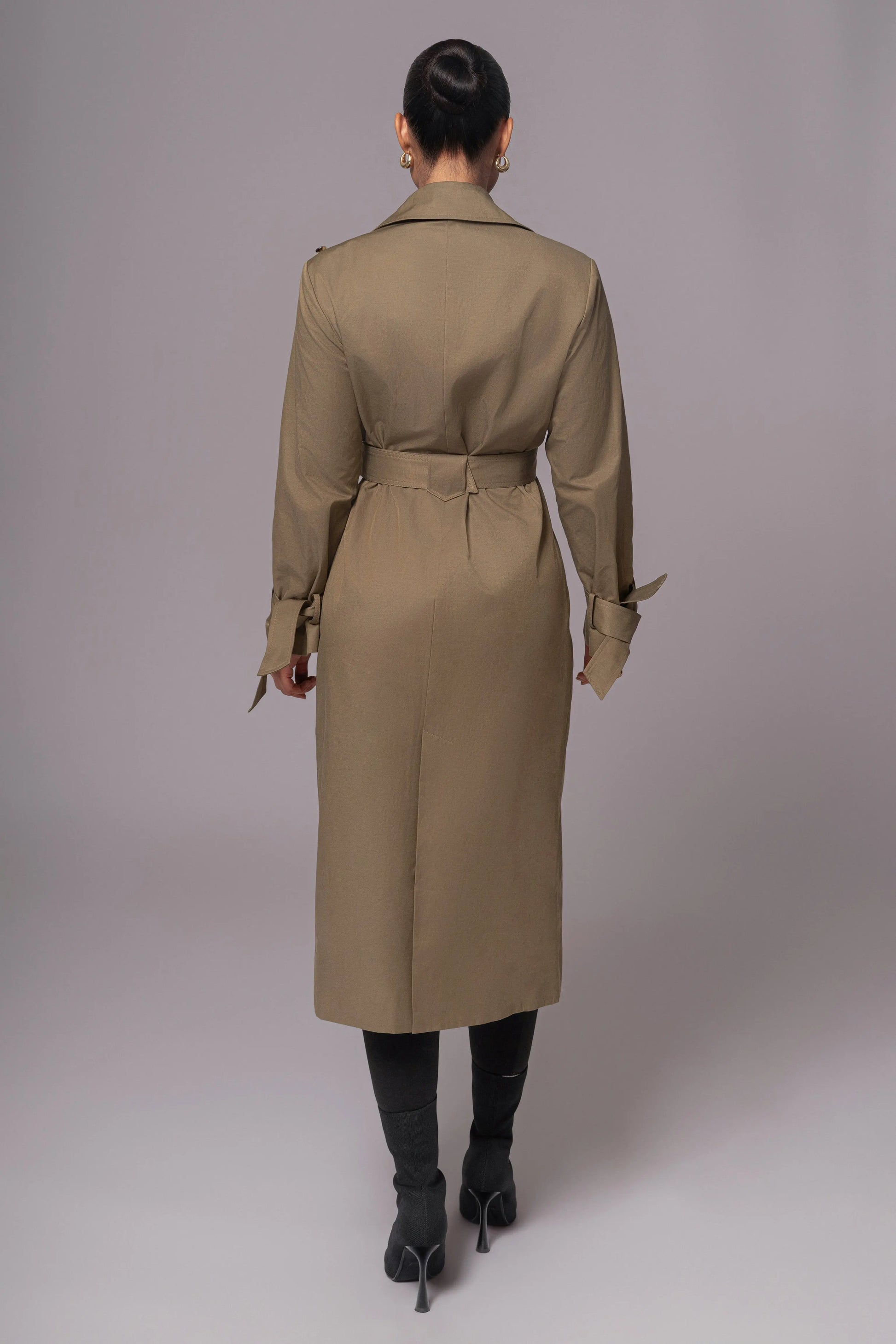 Olive The Classic Trench Coat JLUXLABEL