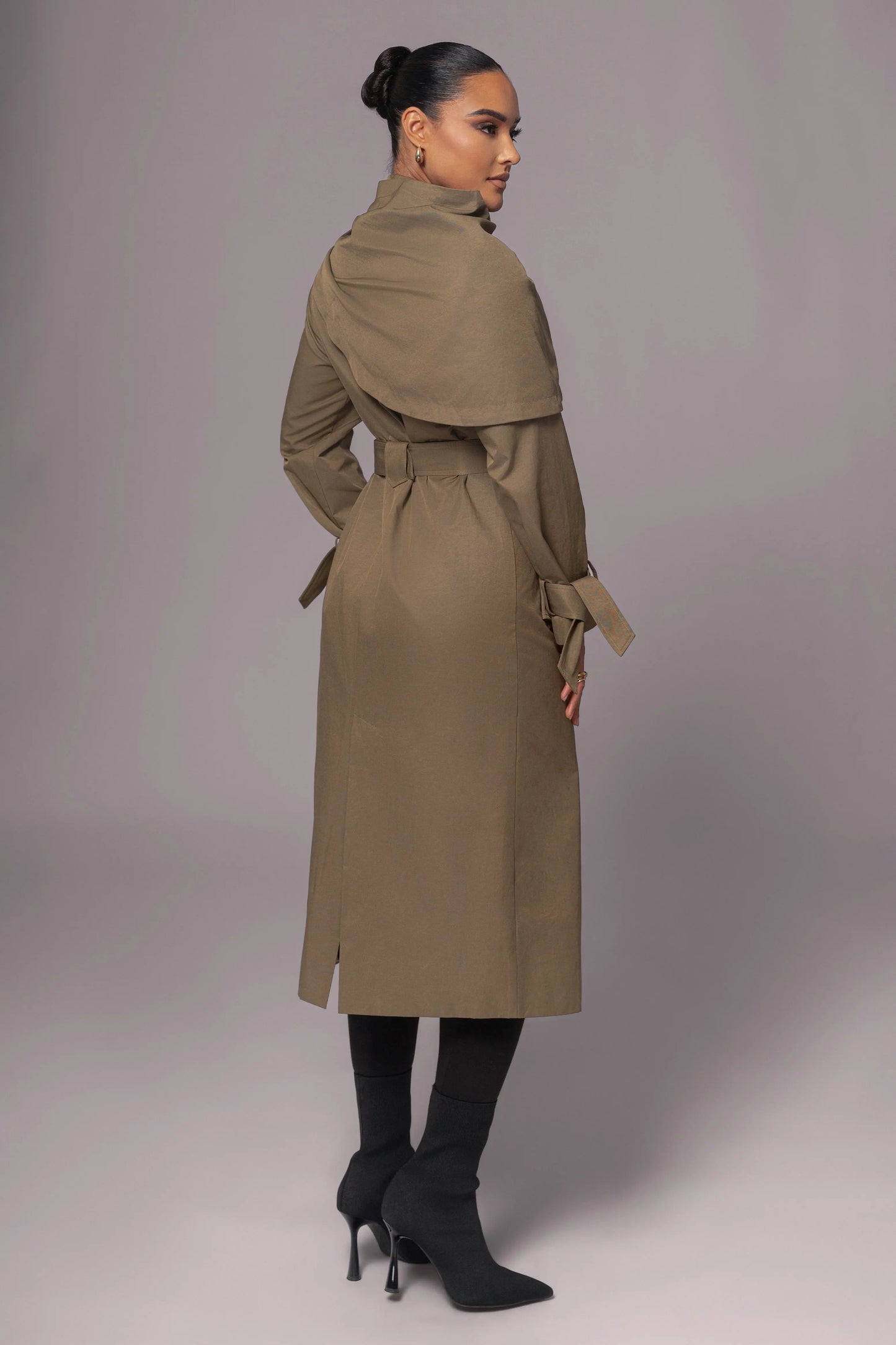 Olive The Classic Trench Coat JLUXLABEL