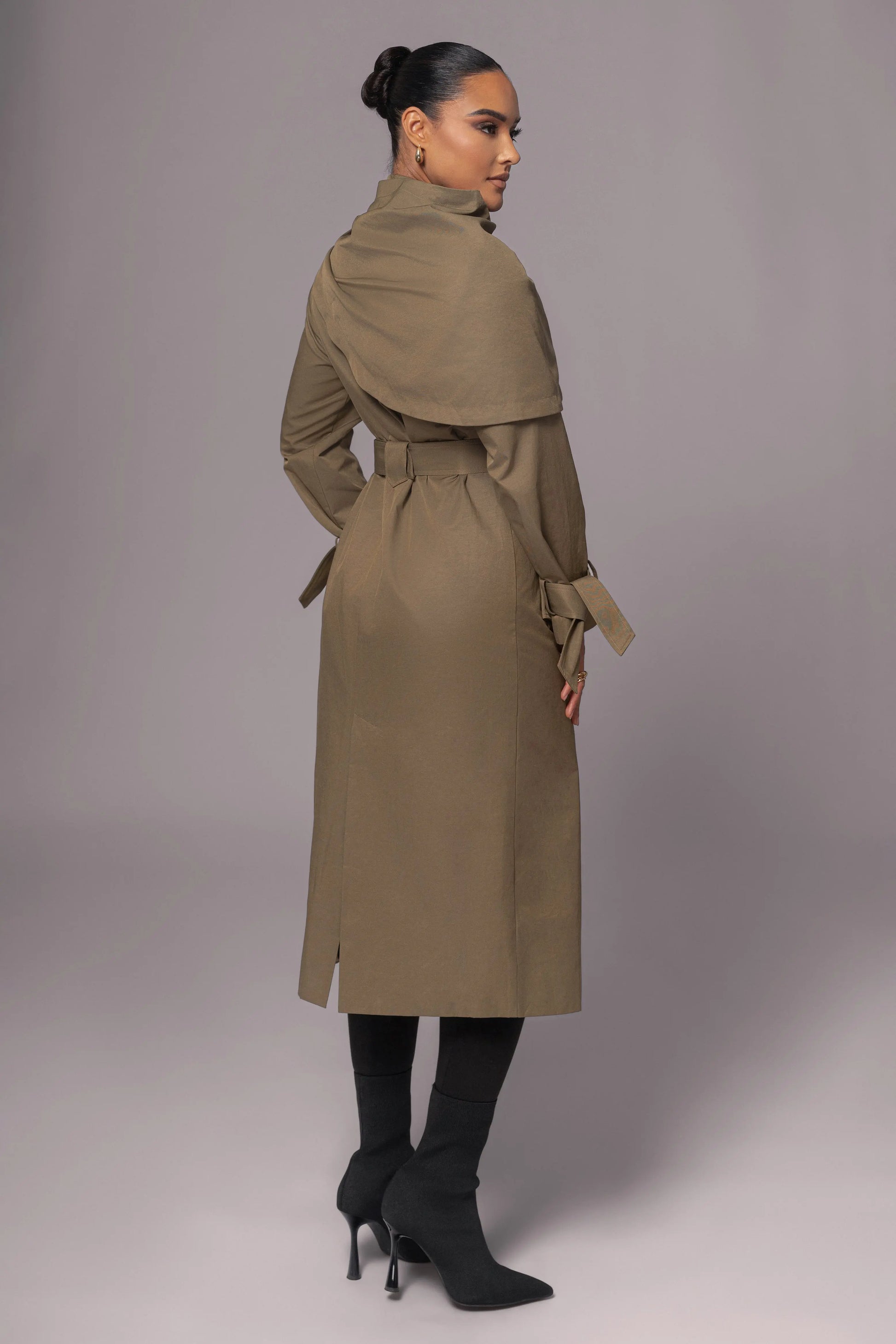 Olive The Classic Trench Coat JLUXLABEL
