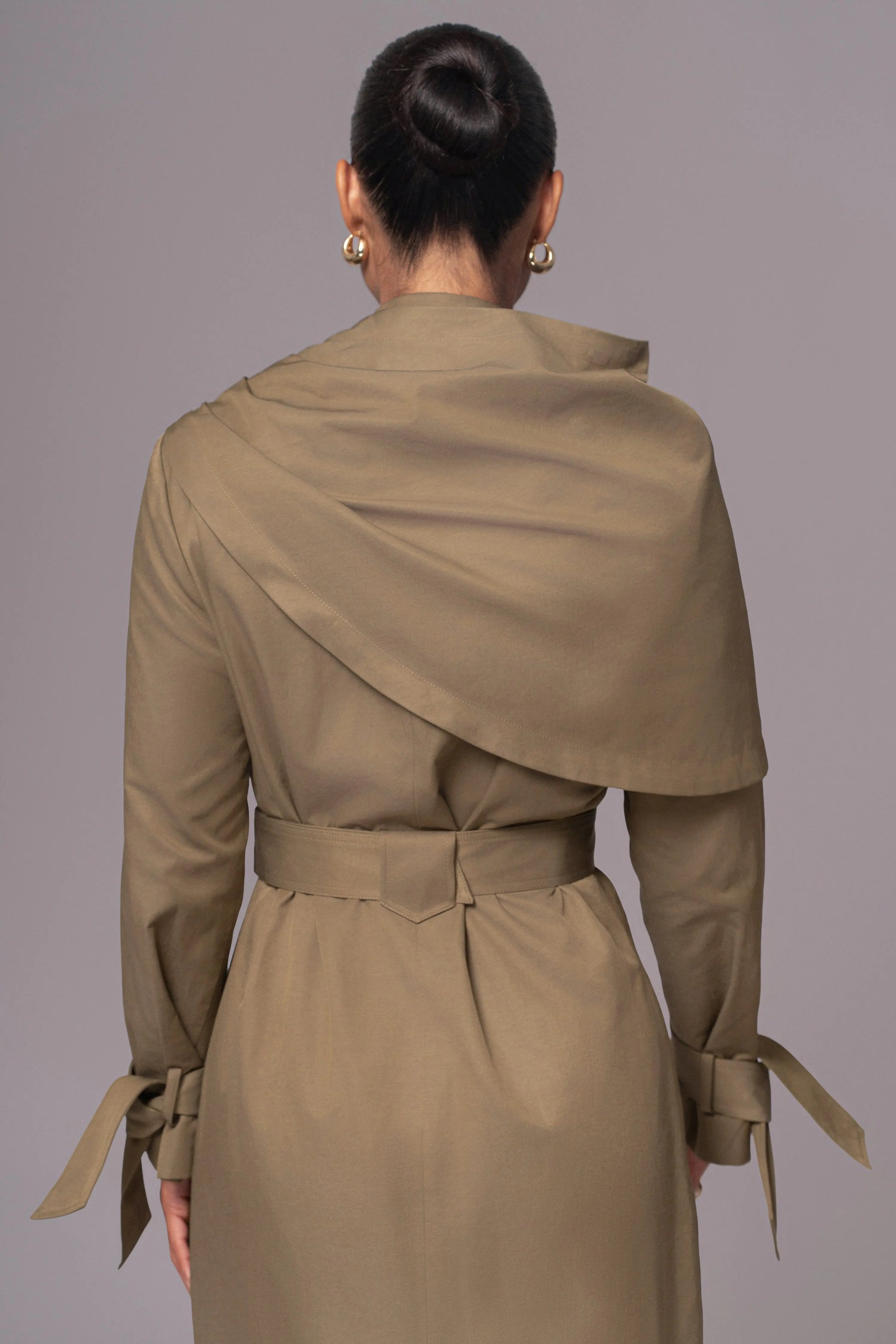 Olive The Classic Trench Coat JLUXLABEL
