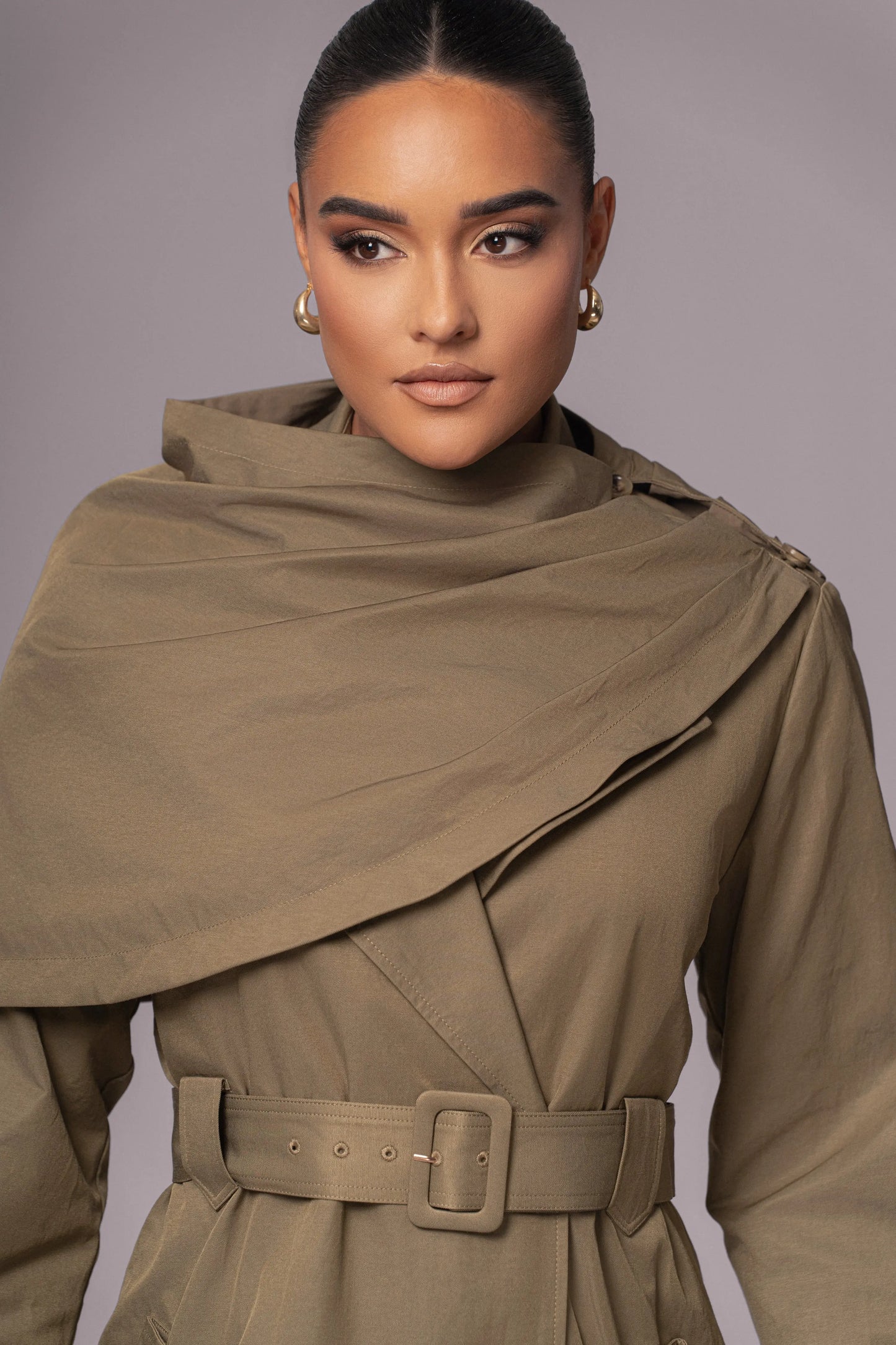 Olive The Classic Trench Coat JLUXLABEL