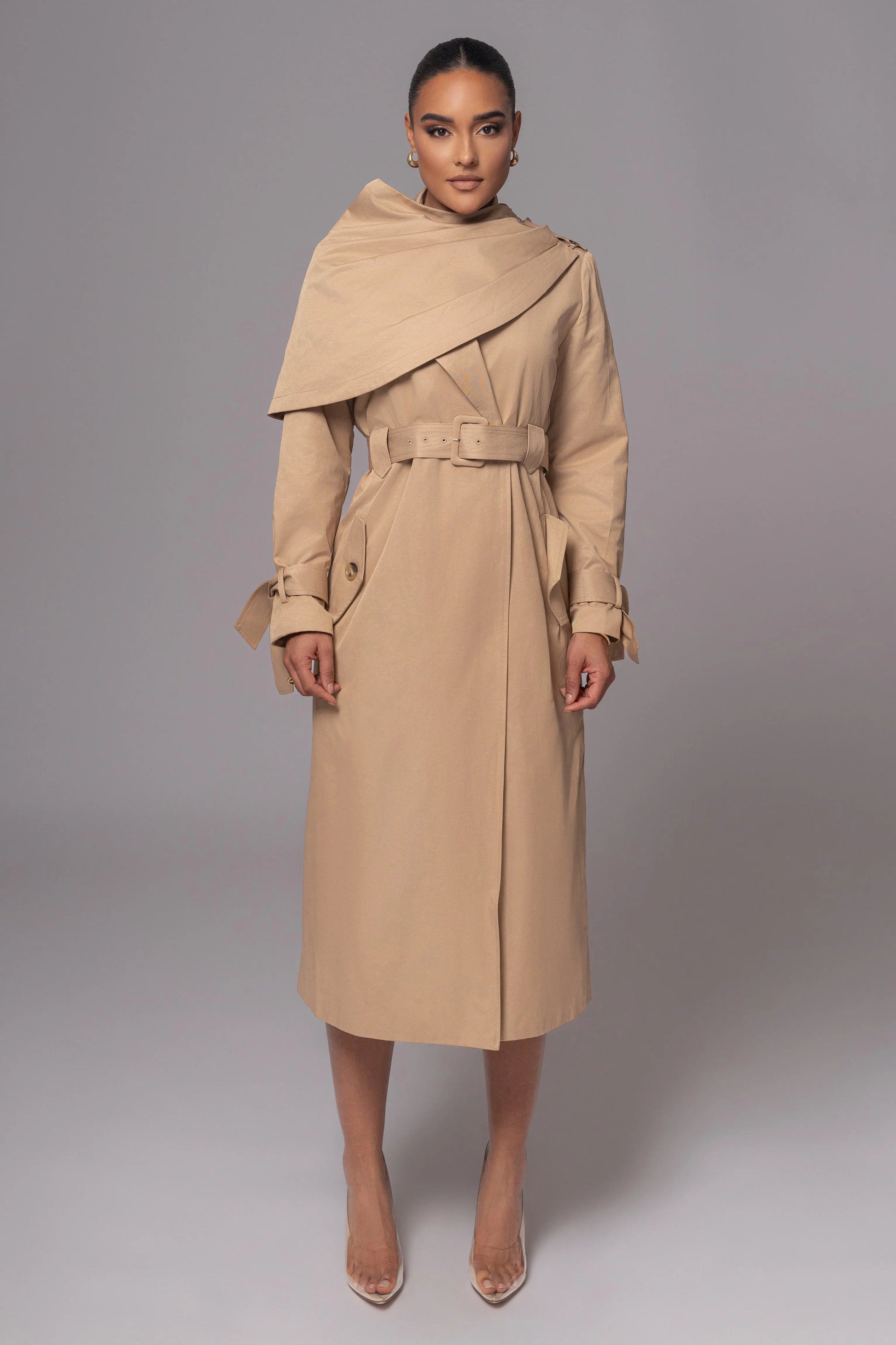 Khaki The Classic Trench Coat JLUXLABEL