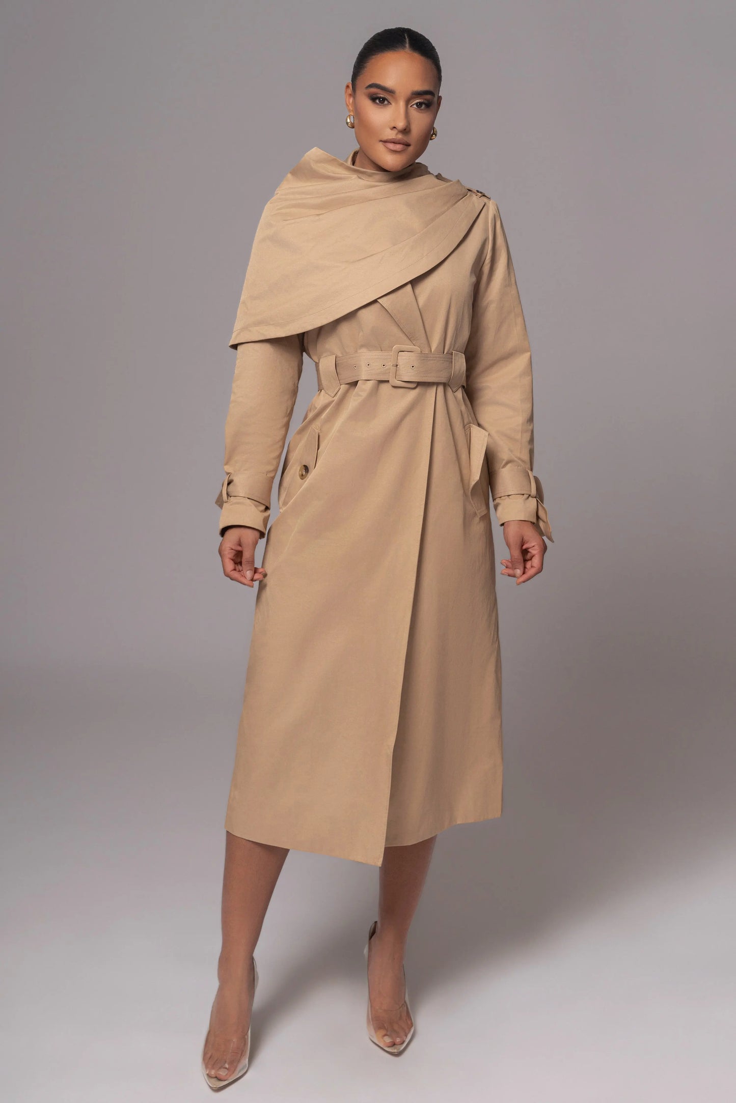 Khaki The Classic Trench Coat JLUXLABEL