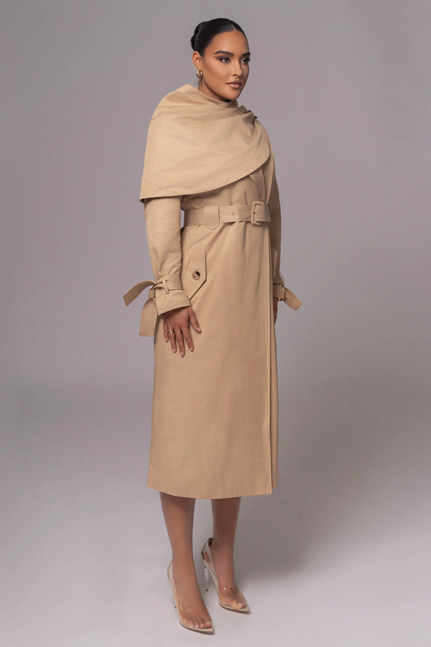 Khaki The Classic Trench Coat JLUXLABEL
