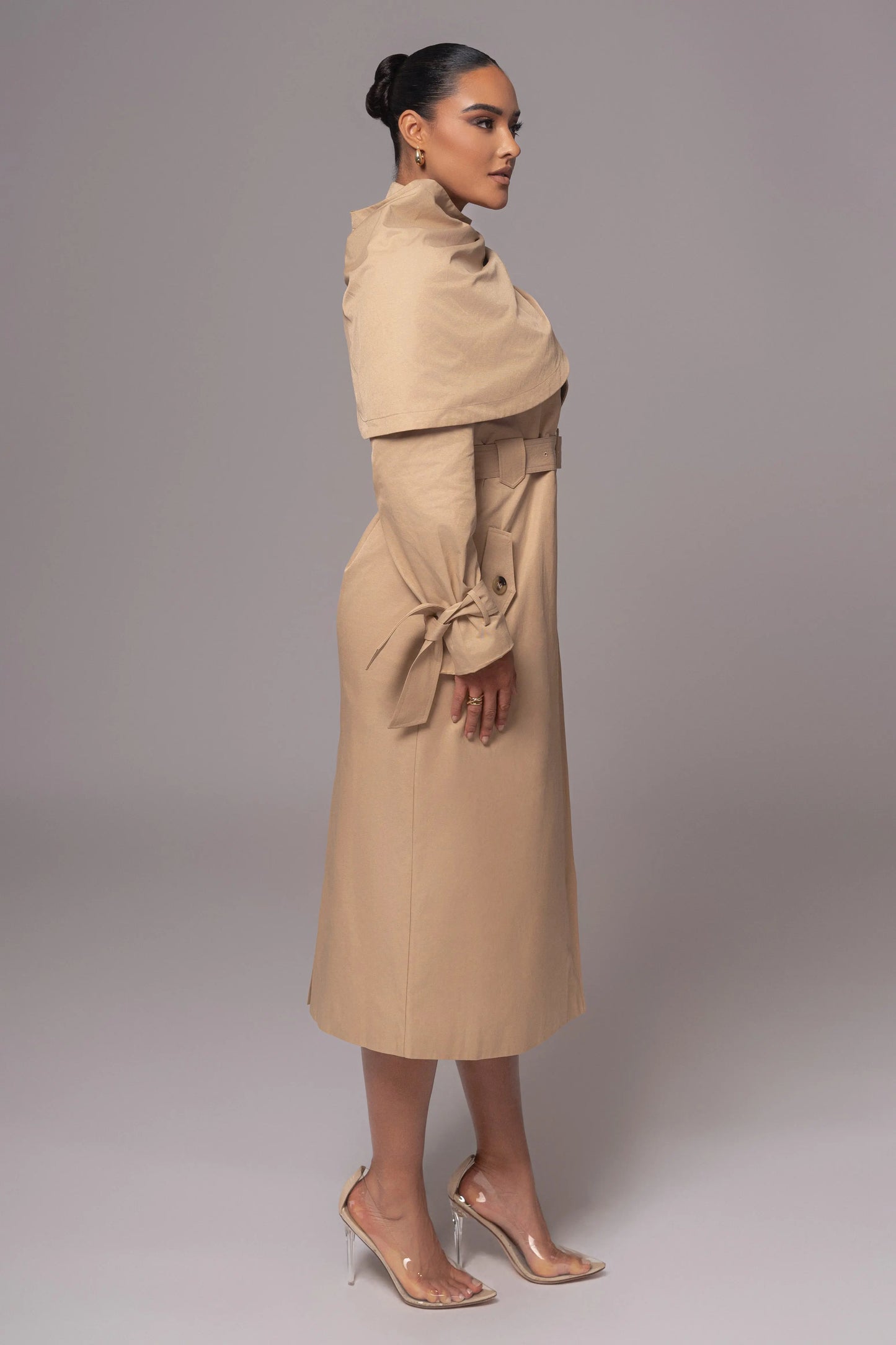 Khaki The Classic Trench Coat JLUXLABEL