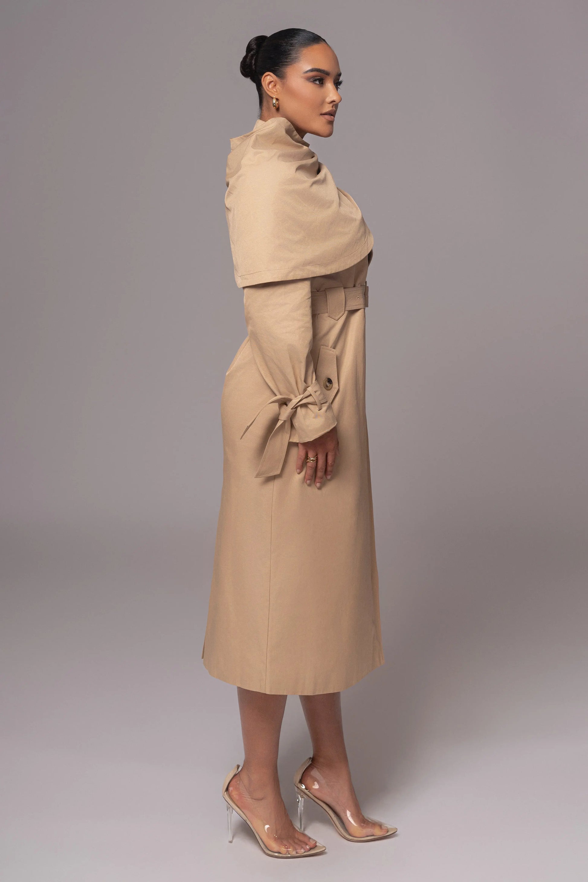 Khaki The Classic Trench Coat JLUXLABEL