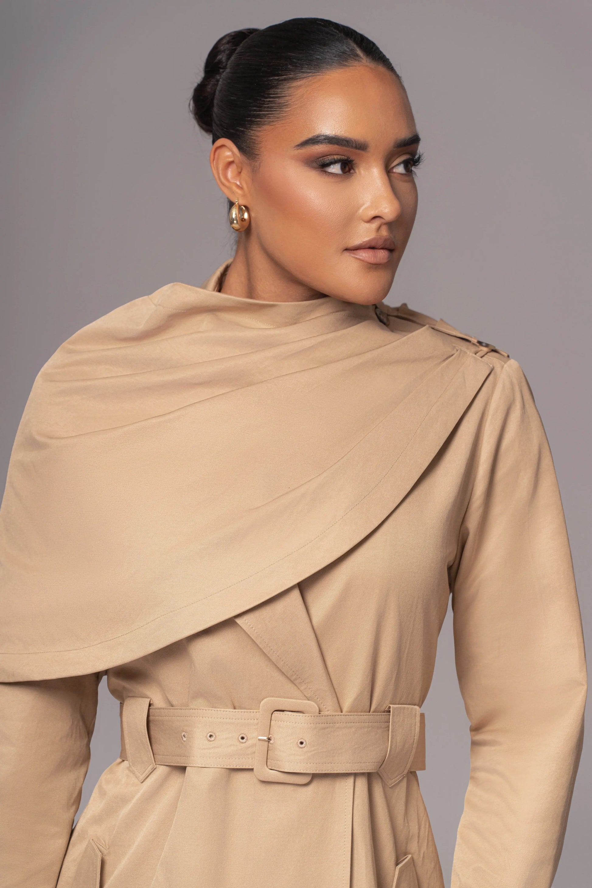 Khaki The Classic Trench Coat JLUXLABEL
