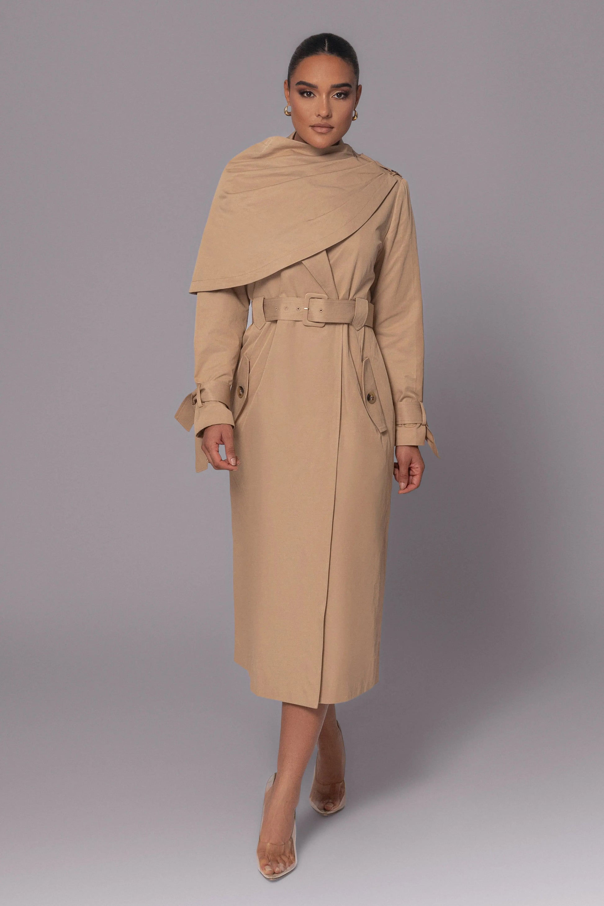 Khaki The Classic Trench Coat JLUXLABEL