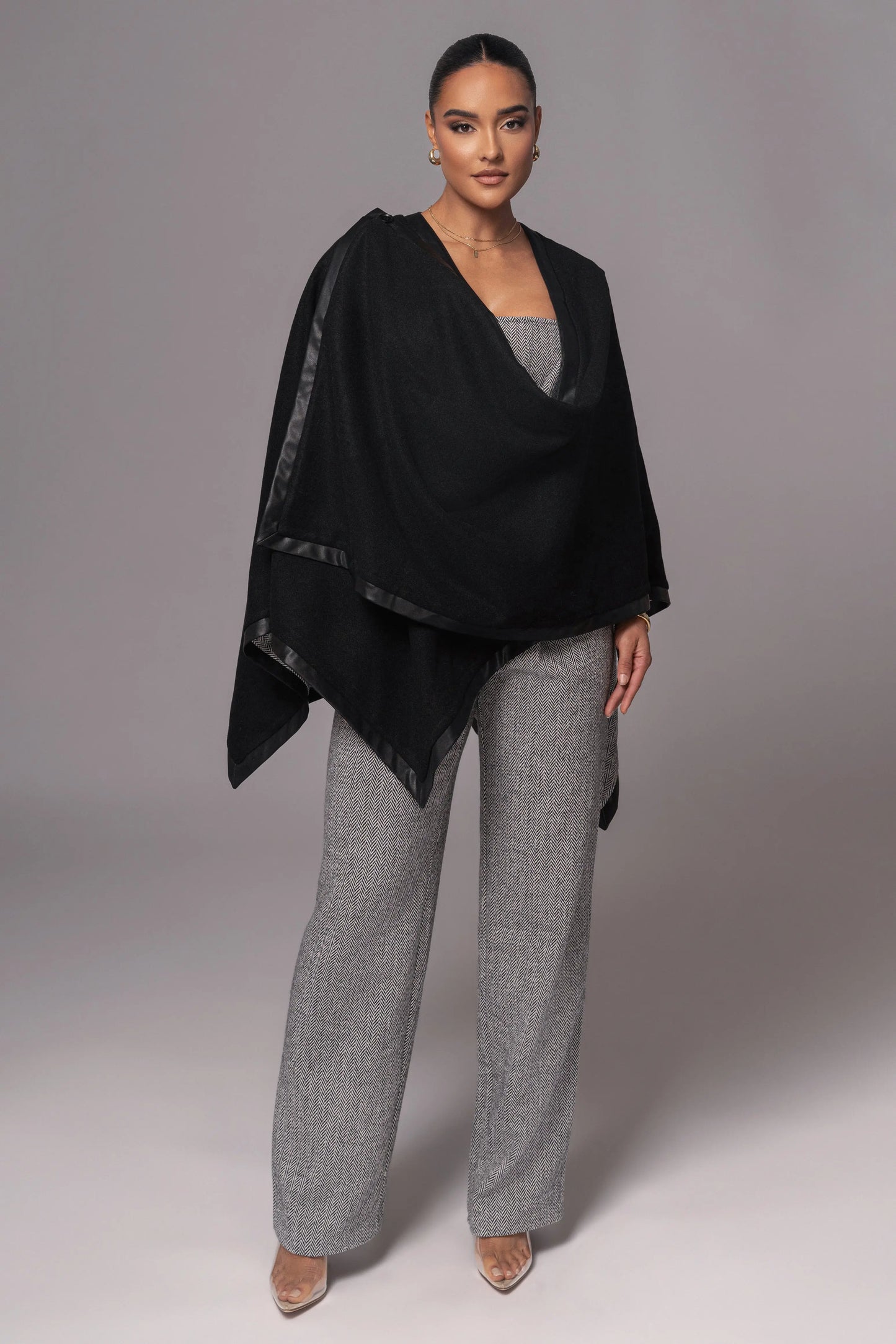 Herringbone Reversible Shawl JLUXLABEL