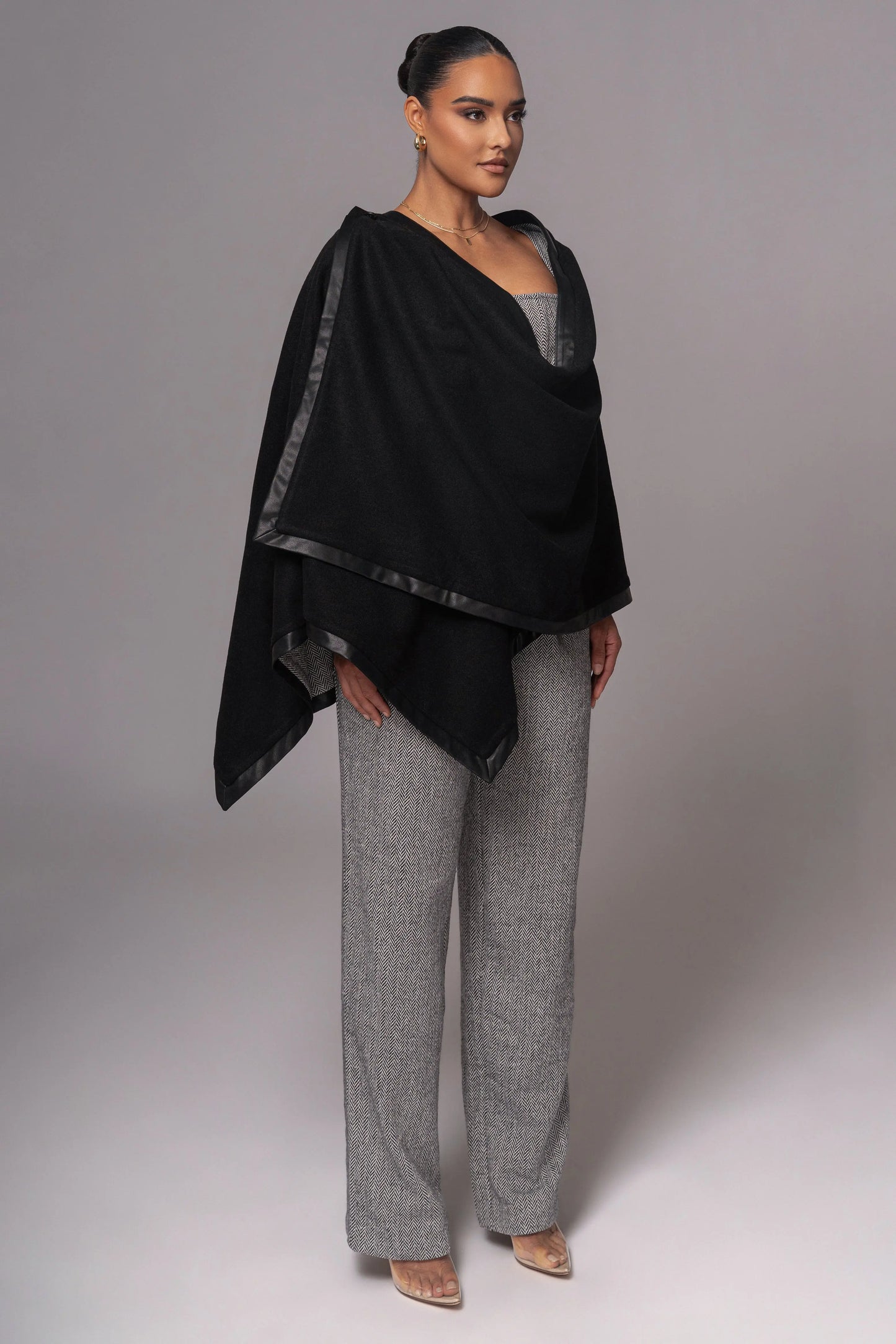 Herringbone Reversible Shawl JLUXLABEL
