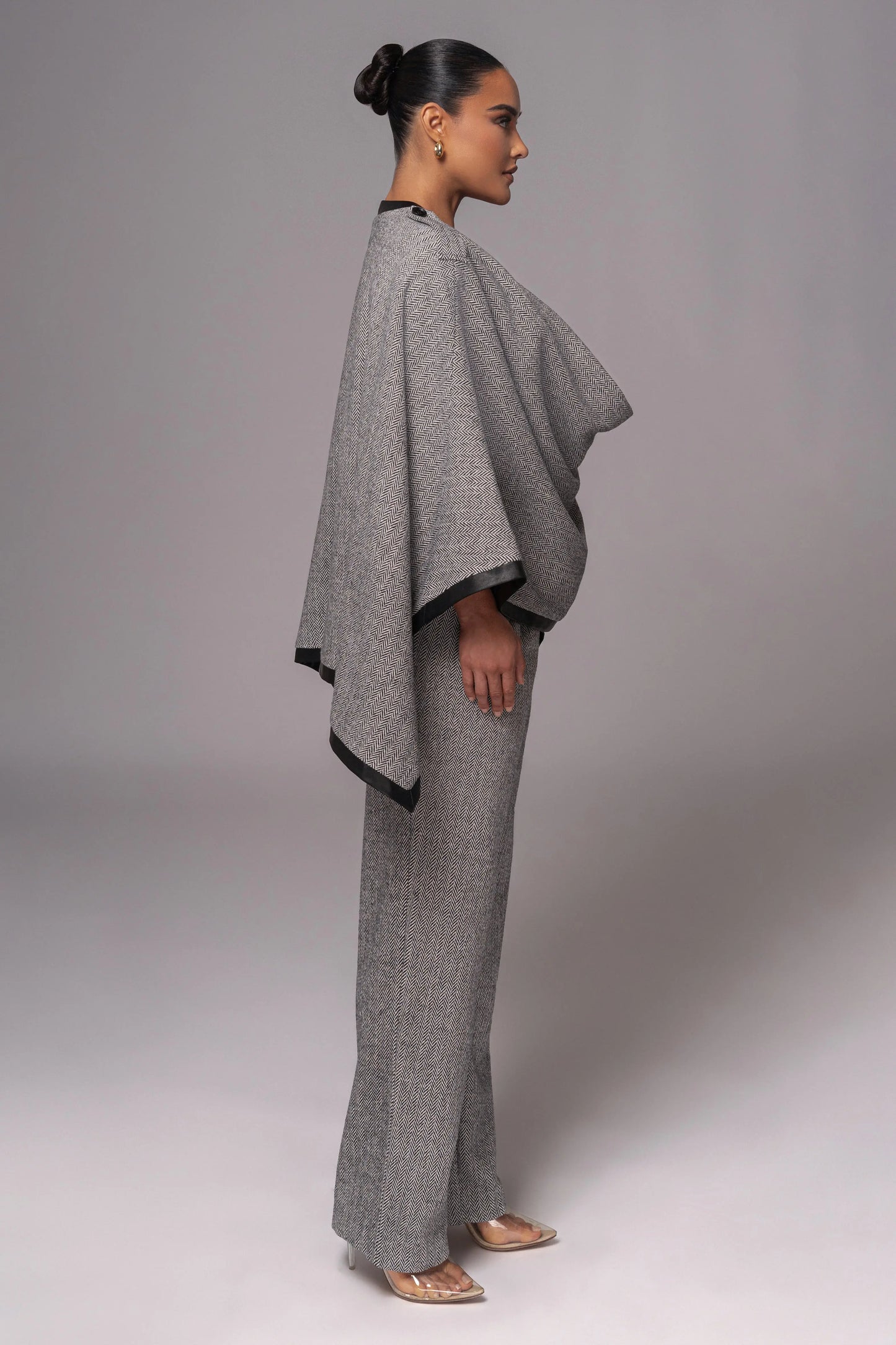 Herringbone Reversible Shawl JLUXLABEL