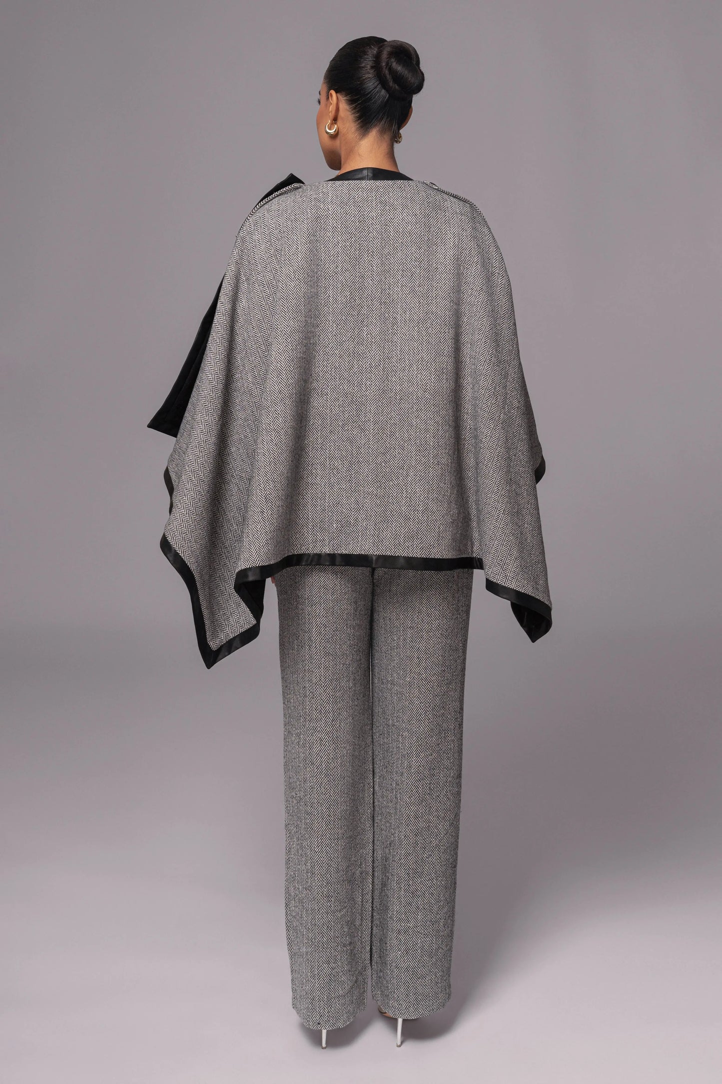 Herringbone Reversible Shawl JLUXLABEL