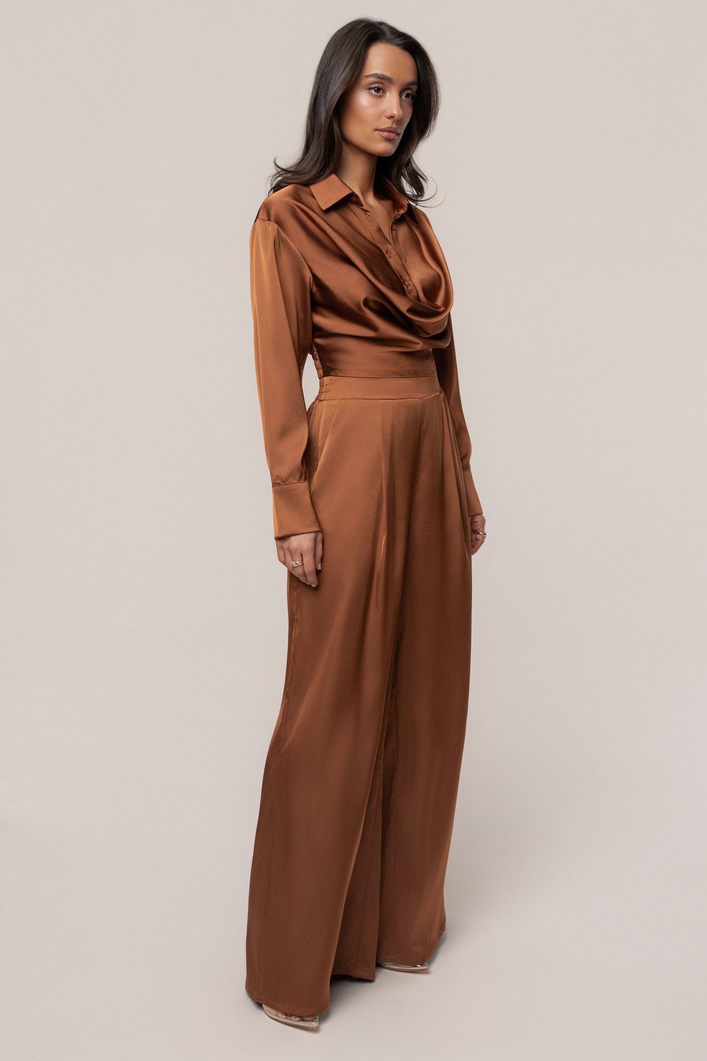 Pecan Infinite Radiance Pant set