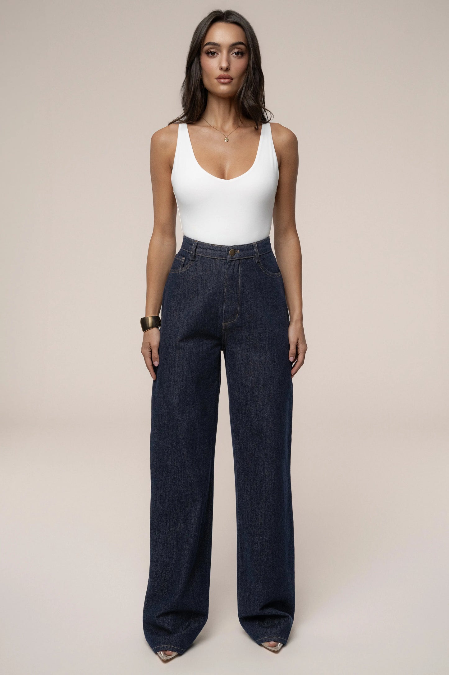 Dark Denim Signature Jean JLUXLABEL