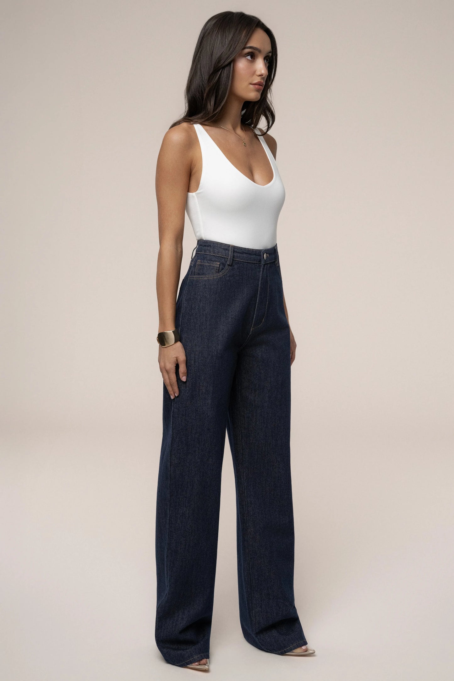 Dark Denim Signature Jean JLUXLABEL