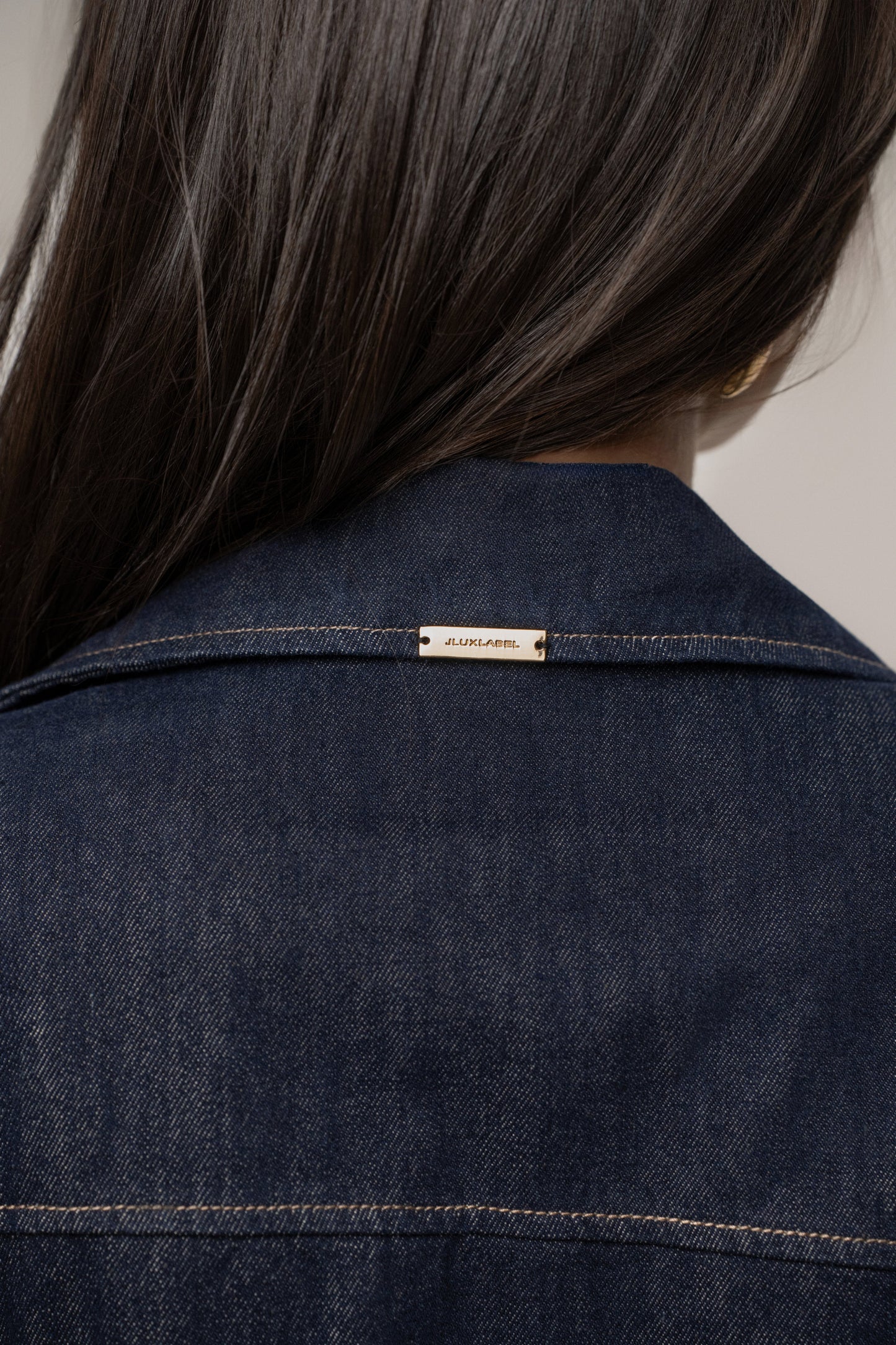 Dark Denim Signature Coat
