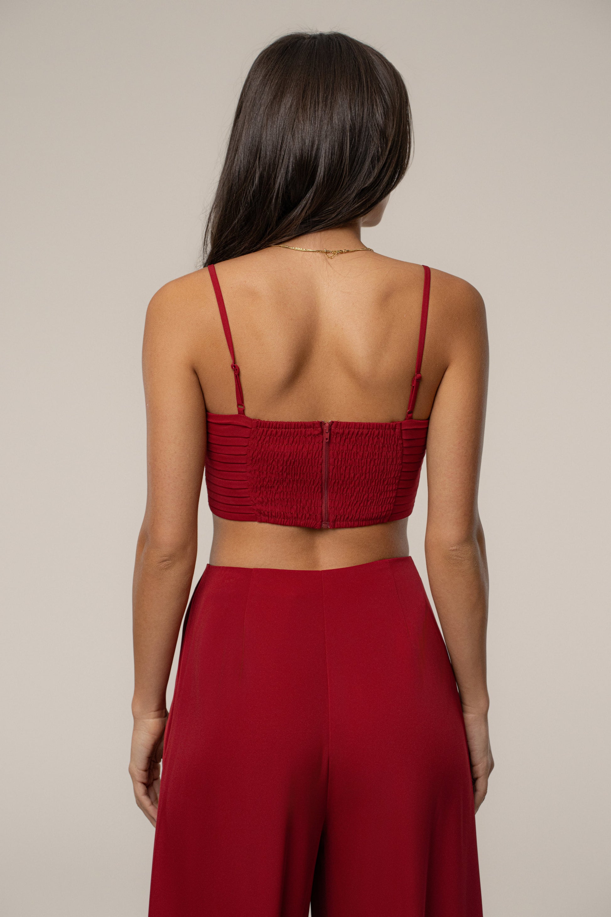 Burgundy Serenade Pant Set JLUXLABEL