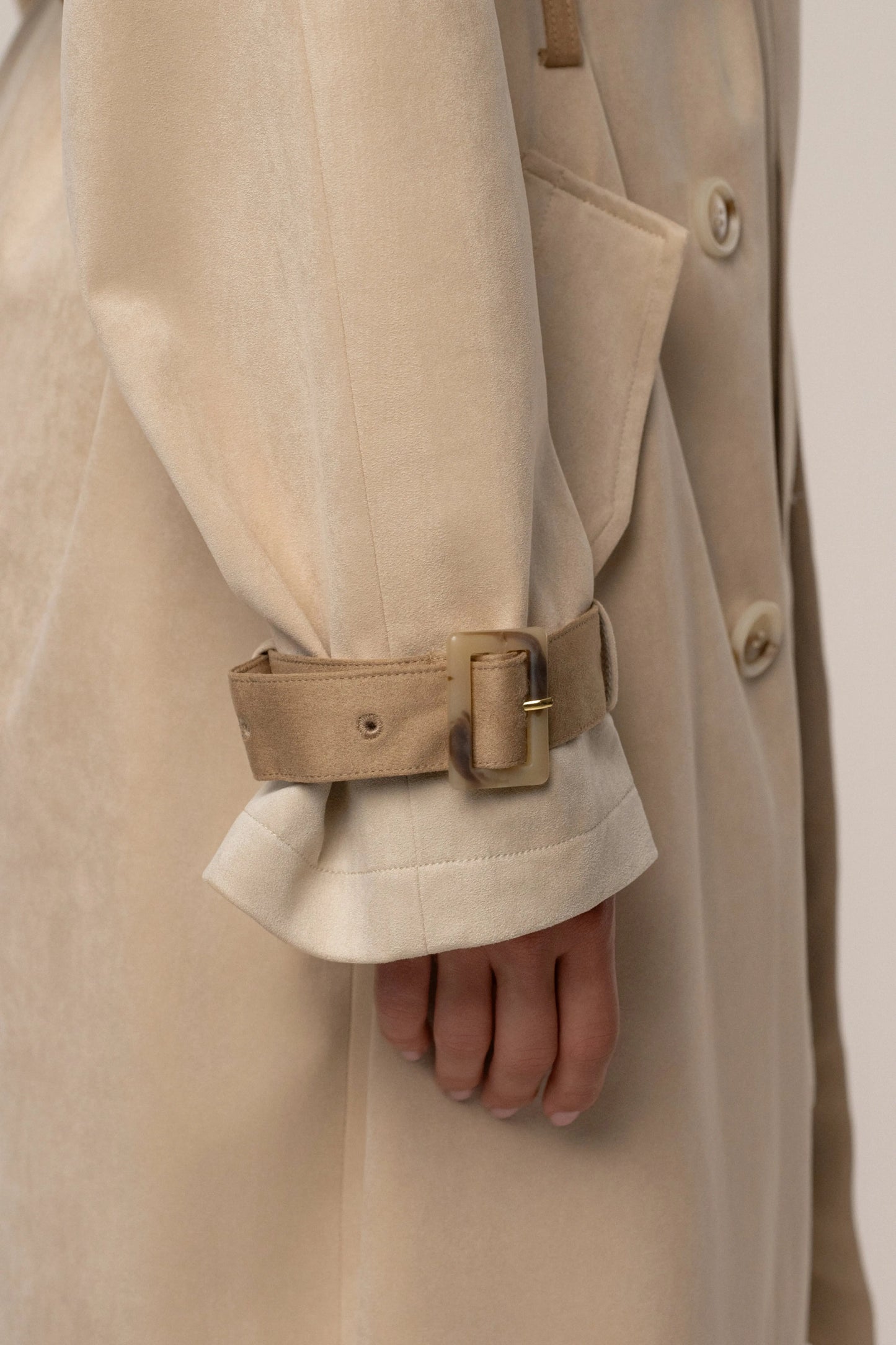 Tan Elite Suede Coat JLUXLABEL