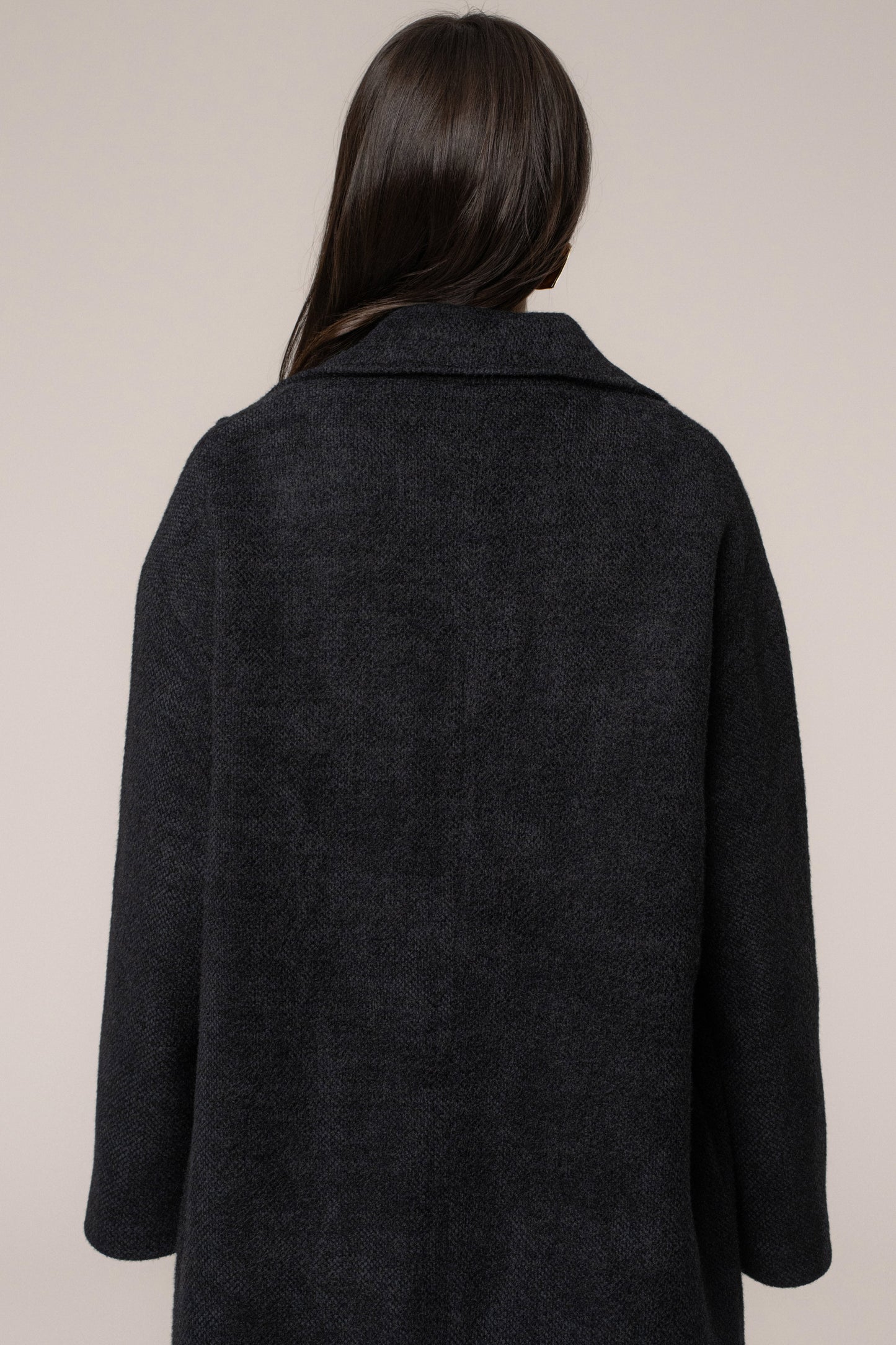 Black Dion Oversized Coat
