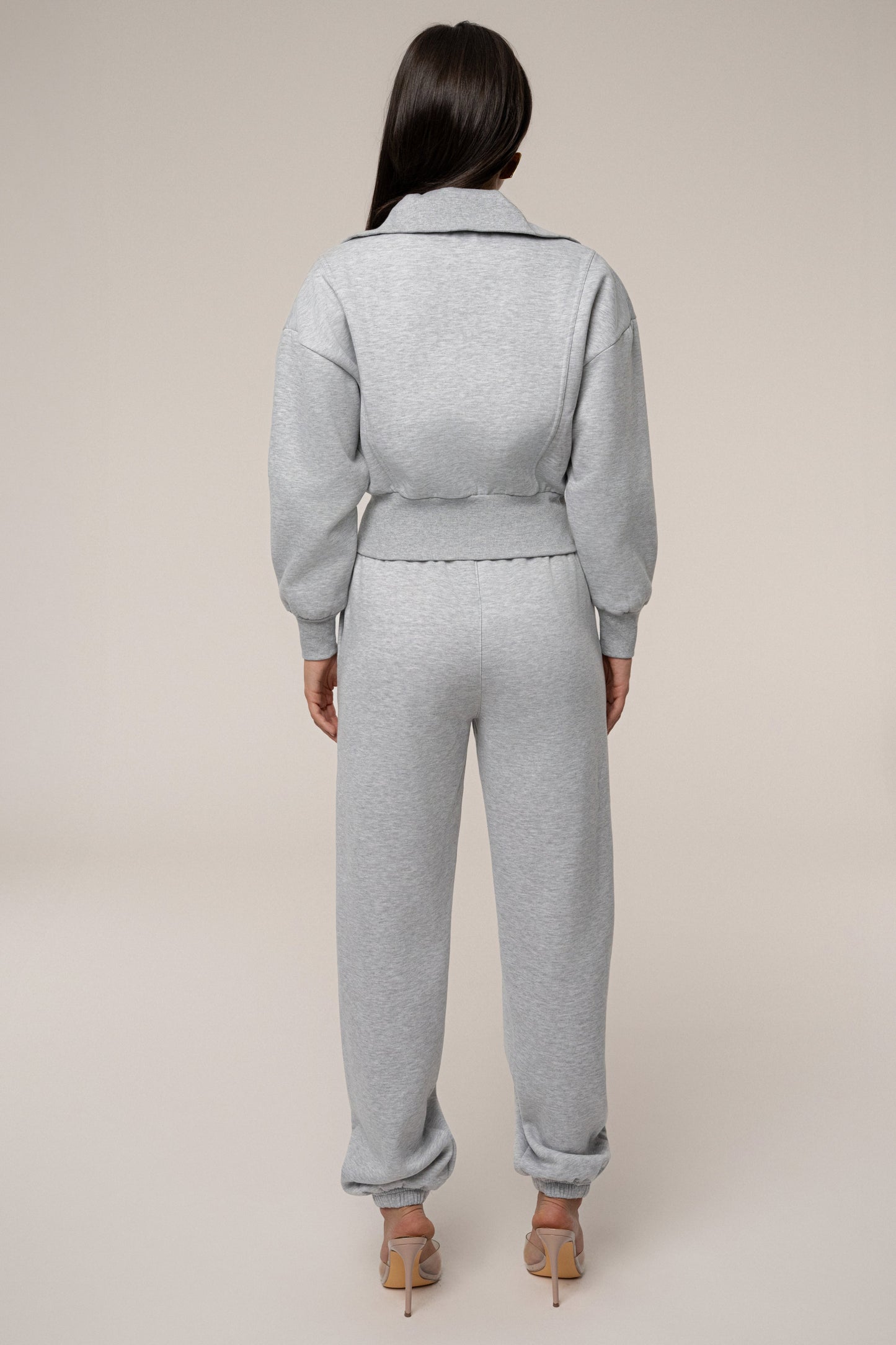 Heather Grey JLUXLABEL Logo Sweatpants