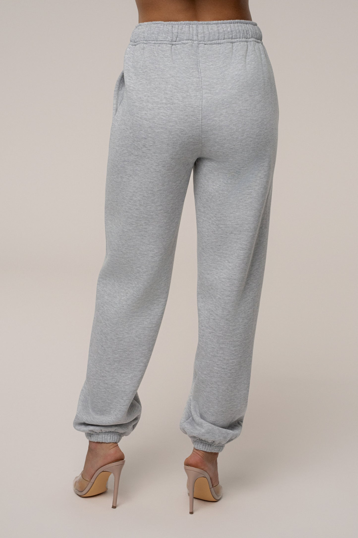 Heather Grey JLUXLABEL Logo Sweatpants