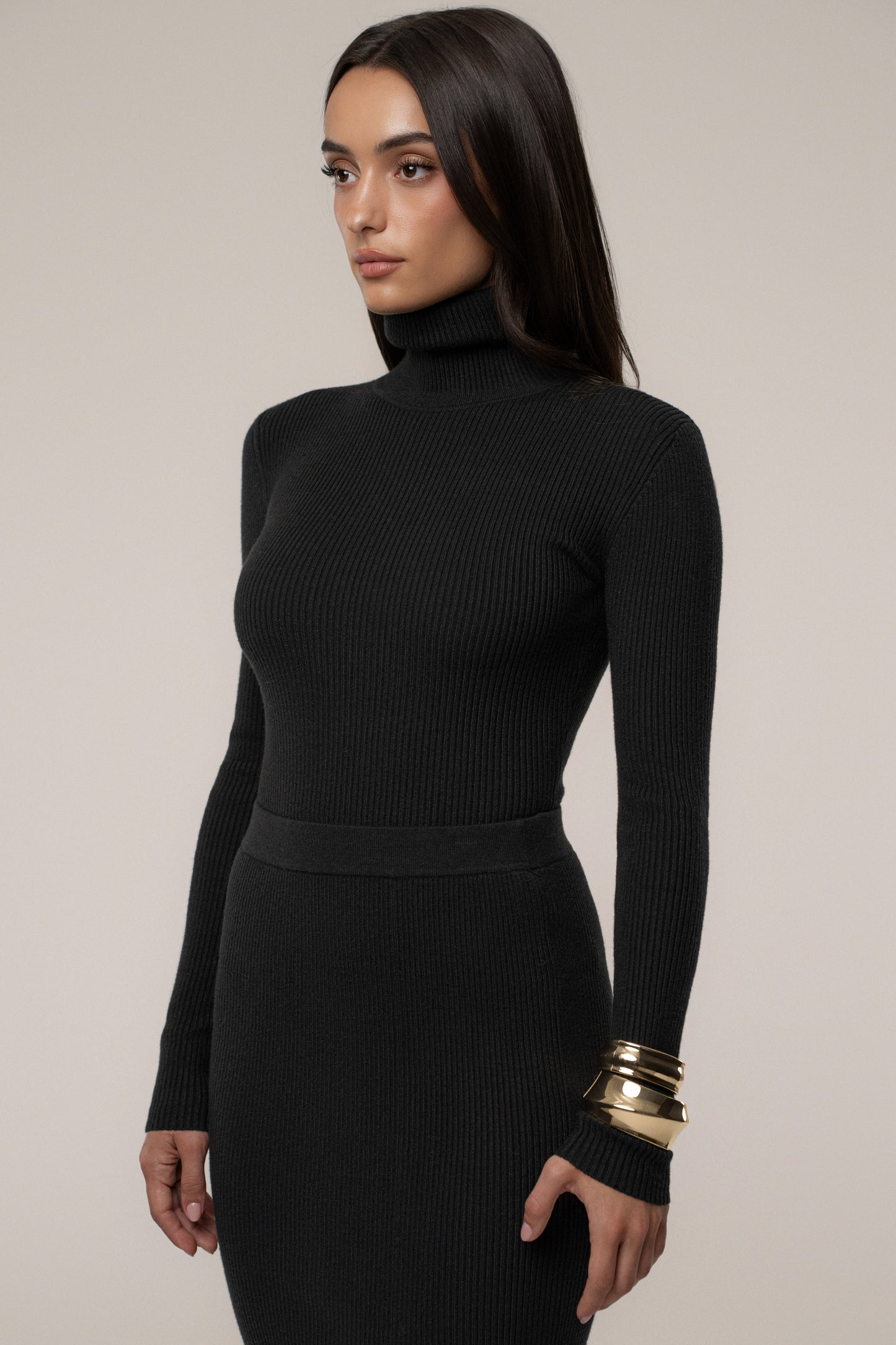 Black Cardinal Essential Knit Skirt