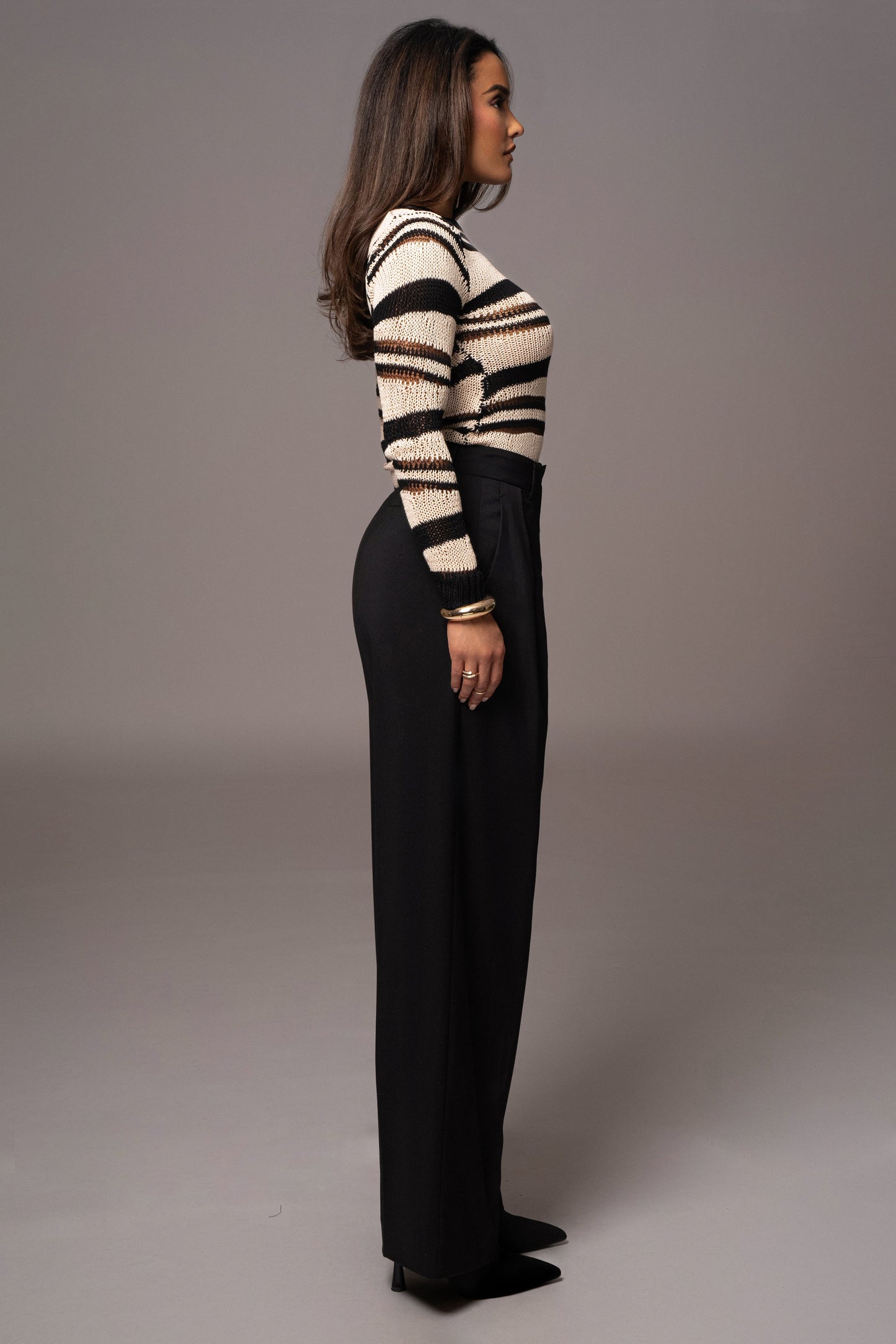 Black Power Hour High Waist Trousers