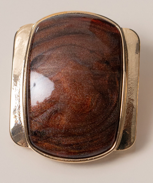 Brown Giovanna Earrings JLUXLABEL