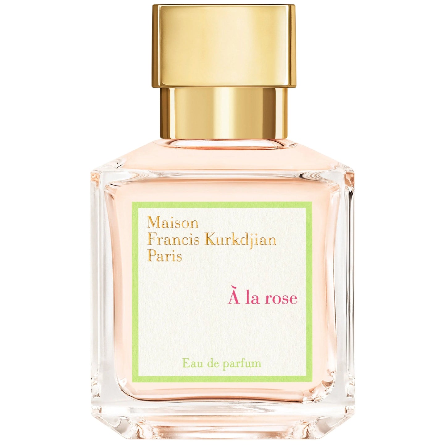 Maison Francis Kurkdjian A La Rose Pour Femme Eau De Parfum Maison Francis Kurkdjian